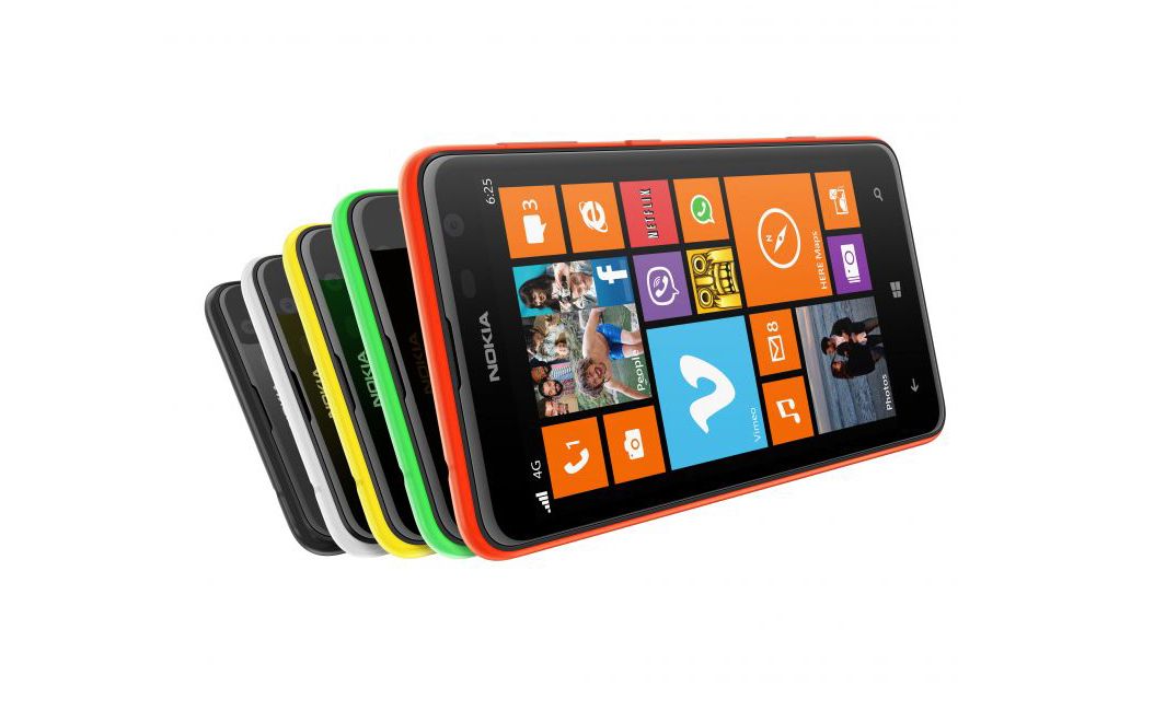 Nokia Lumia 625 с дисплеем 4,7 дюйма