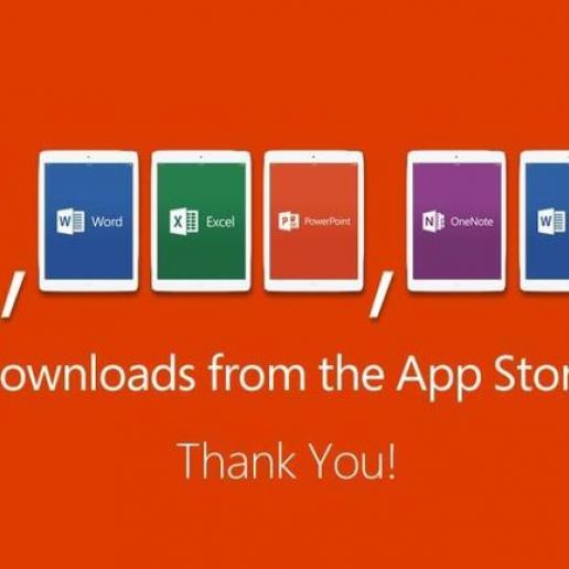 office для ipad набрал 12 миллионов загрузок с appstore за неделю